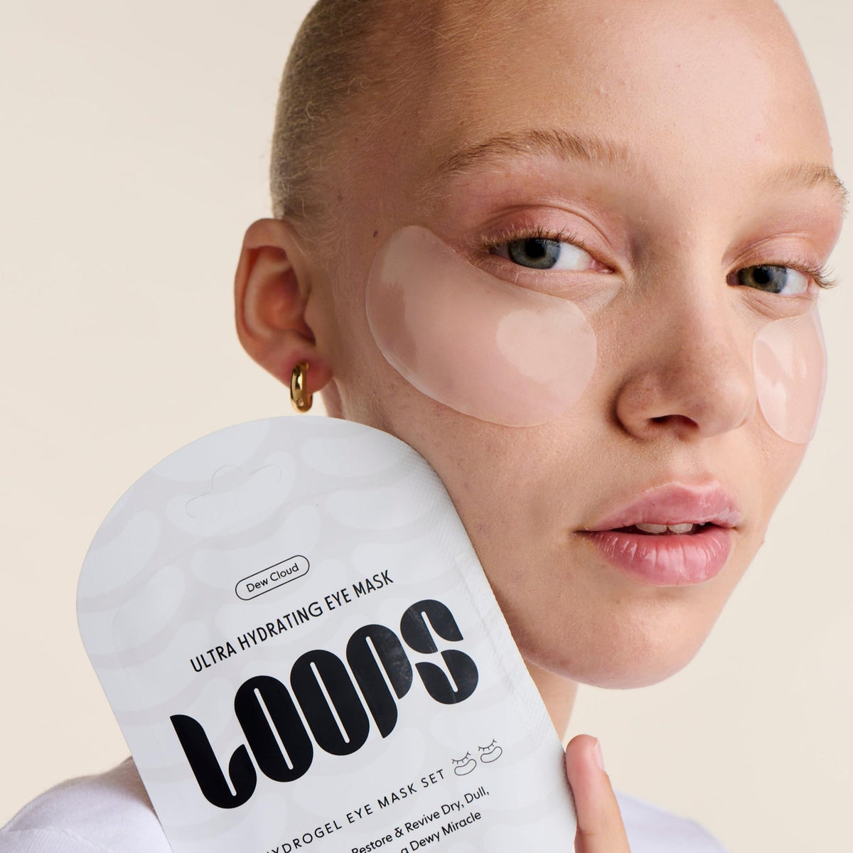 LOOPS Dew Cloud Ultra Hydrating Hydrogel Eye Masks - 5pc Set
