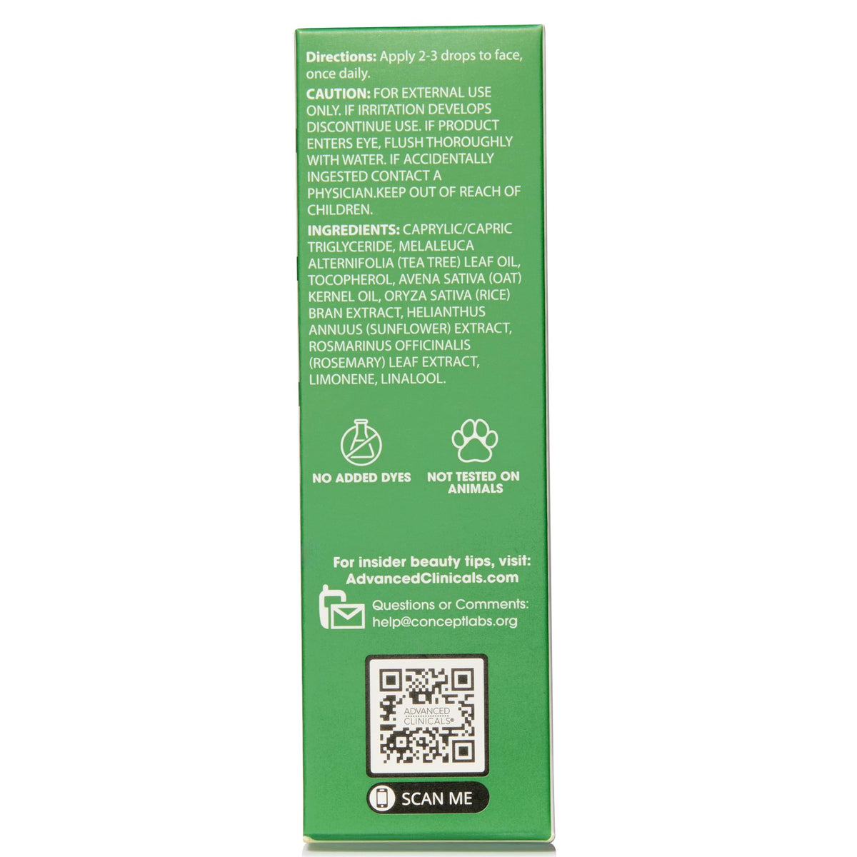 Advanced Clinicals Tea Tree Oil Serum - Pore Refining & Smoothing (52ml)