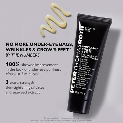 Peter Thomas Roth Instant FIRMx Eye - Temporary Eye Tightener for Instant De-Puffing & Smoothing