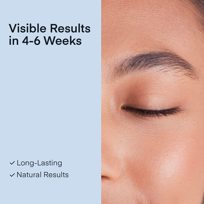 Natural Eyebrow Growth Serum & Enhancer (5mL) - Professional Formula for Thicker, Fuller & Faster Brow Growth
