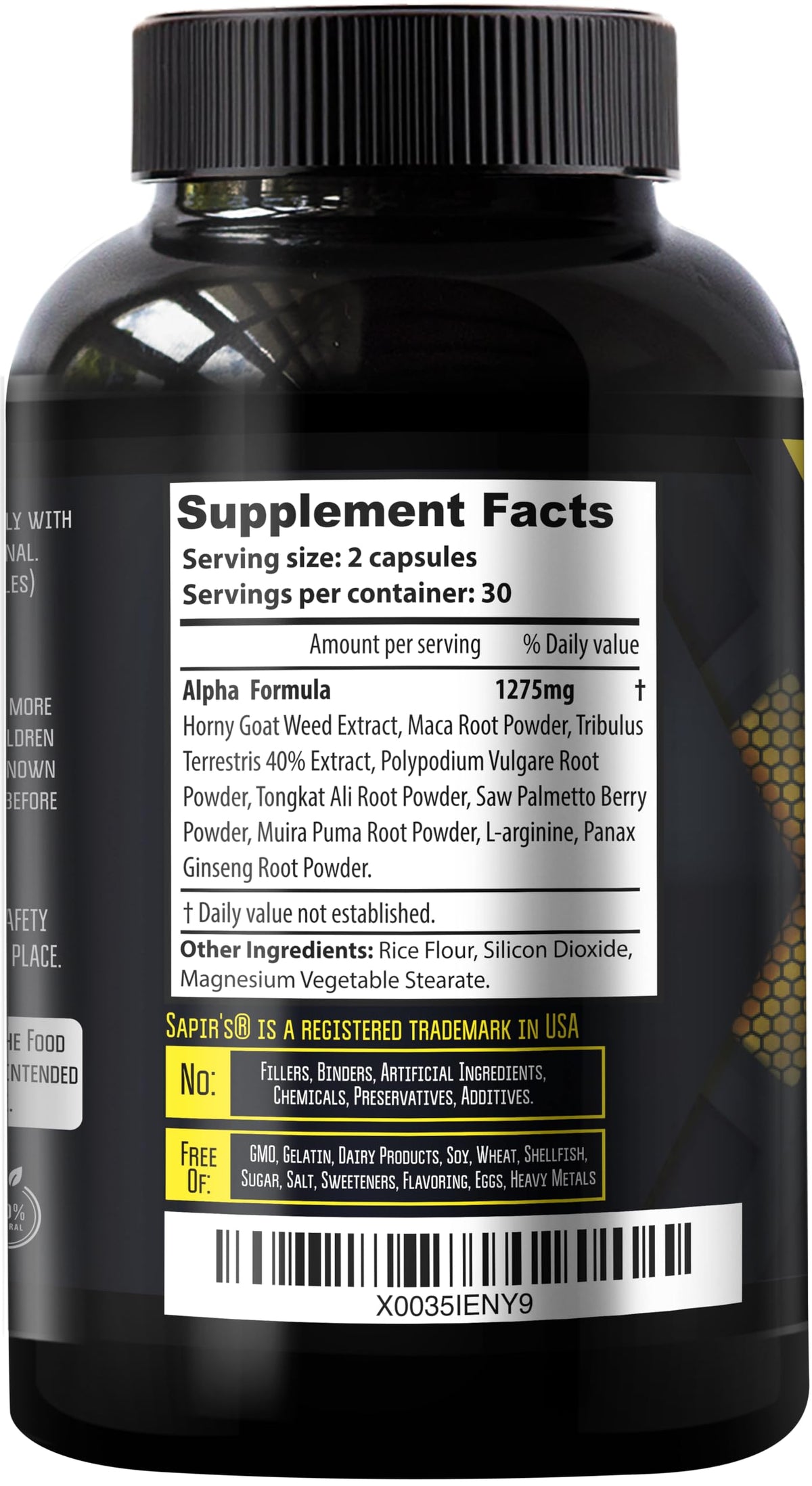 Testosterone Booster for Men - Energy, Strength, Stamina & Performance Support Male Enhancement Supplement