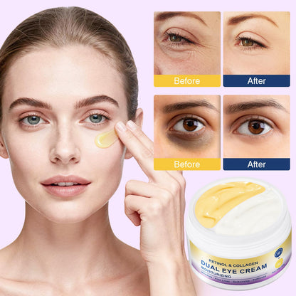 2in1 Dual Eye Cream - Retinol, Caffeine & Yerba Mate Complex