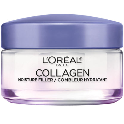 L’Oreal Paris Collagen Daily Face Moisturizer, Anti Aging Face Cream to Reduce Wrinkles and Provide Intense Hydration, 1.7 oz