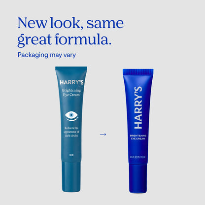 Harry's Brightening Under Eye Cream for Dark Circles - 2 Pack (0.5 Fl Oz each)