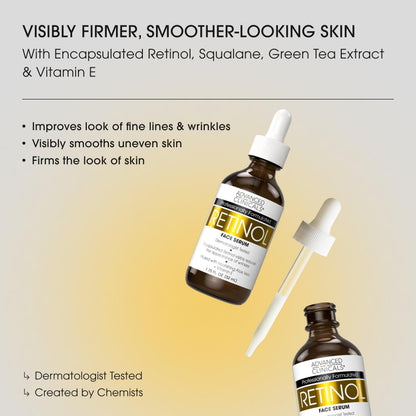 Advanced Clinicals Retinol Serum - Anti-Aging & Renewing Duo (52ml x 2)
