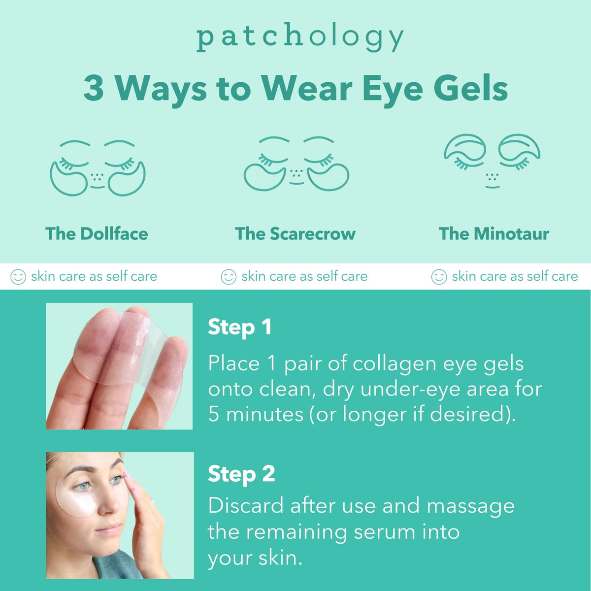 Patchology Under Eye Gel Patches - FlashPatch Rejuvenating (5 Pairs)
