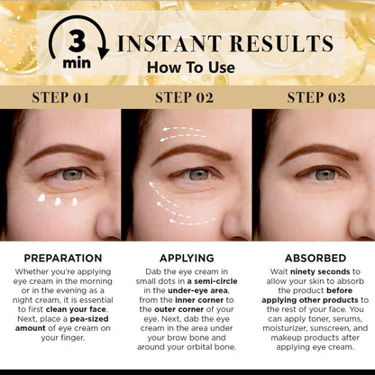 LPH LAB Temporary Eye Tightener - Instant Under-Eye Bag & Dark Circle Remover (0.5 oz)