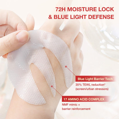 GONIM 360° Fit Under Eye Patches - Eye Mask with Salmon DNA PDRN, Collagen & Retinol - Caffeine Patches for Puffy Eyes & Dark Circles (4 Pairs)