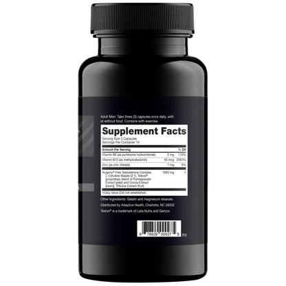 Testosterone Booster for Men - Free Testosterone, Energy & Strength Support Supplement - Nugenix T Booster (42 Count)