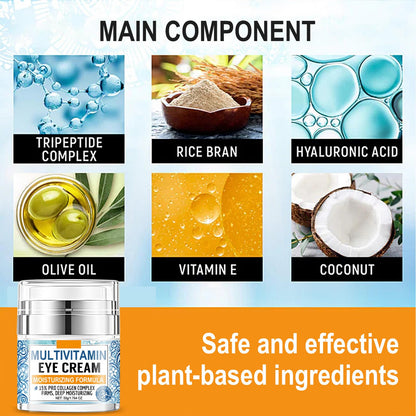 Collagen Complex Eye Cream - Tripeptide & Rice Bran Firming Treatment (50g)