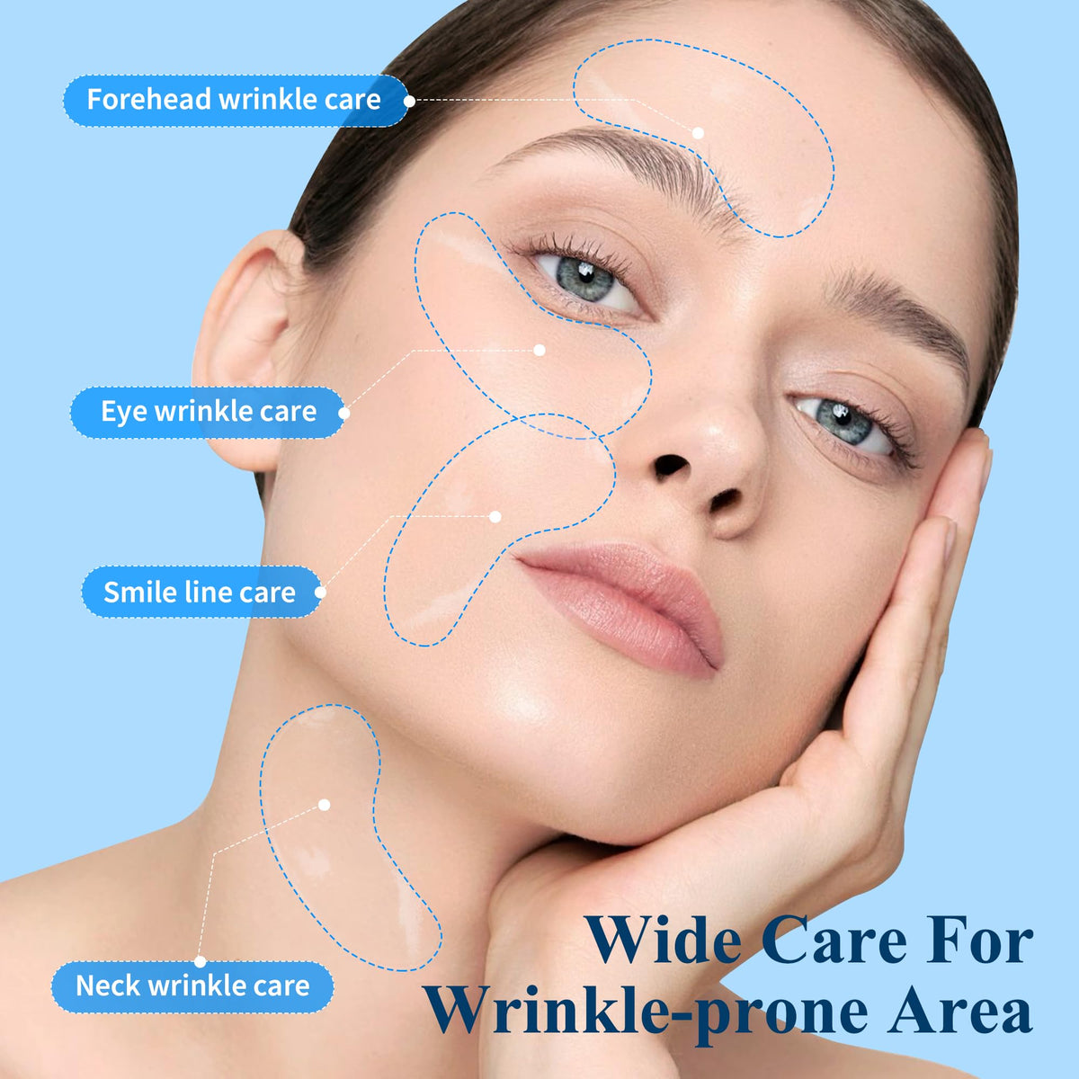 Collagen & Hyaluronic Acid Under Eye Patches - 30 Pairs - Hydrating Eye Mask for Dark Circles, Puffy Eyes & Wrinkles