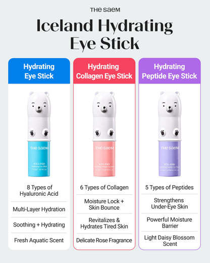 theSAEM Iceland Eye Stick Bundle - Ultimate Anti-Aging Duo (2 Pack)