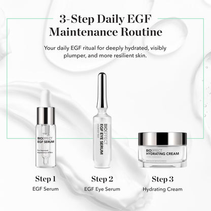 BIOEFFECT EGF Serum - Epidermal Growth Factor + Hyaluronic Acid - Age-Defying Face Treatment for Fine Lines & Wrinkles, Hydration & Firmness, 20 mL / 0.68 oz