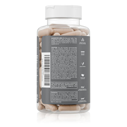 Pure for Men Original Vegan Cleanliness Stay Ready Fiber Supplement - Helps Promote Digestive Regularity - Psyllium Husk, Aloe Vera, Chia Seeds, Flaxseeds - Proprietary Formula - 120 Vegan Capsules