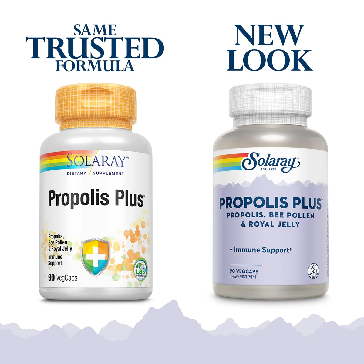 SOLARAY Propolis Plus - Immune Support Supplement, 90 VegCaps