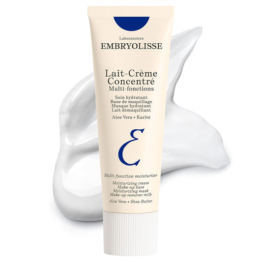 Embryolisse Lait-Crème Concentré Face Moisturizer and Makeup Primer, French Face Cream With Shea Butter & Aloe Vera, 1.01 Fl Oz