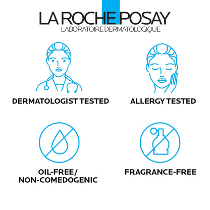 La Roche-Posay Toleraine Skin Care Set, Double Repair Face Moisturizer 40ml & Hydrating Gentle Cleanser 400ml, Oil Free Moisturizer & Face Wash, Formulated with Niacinamide