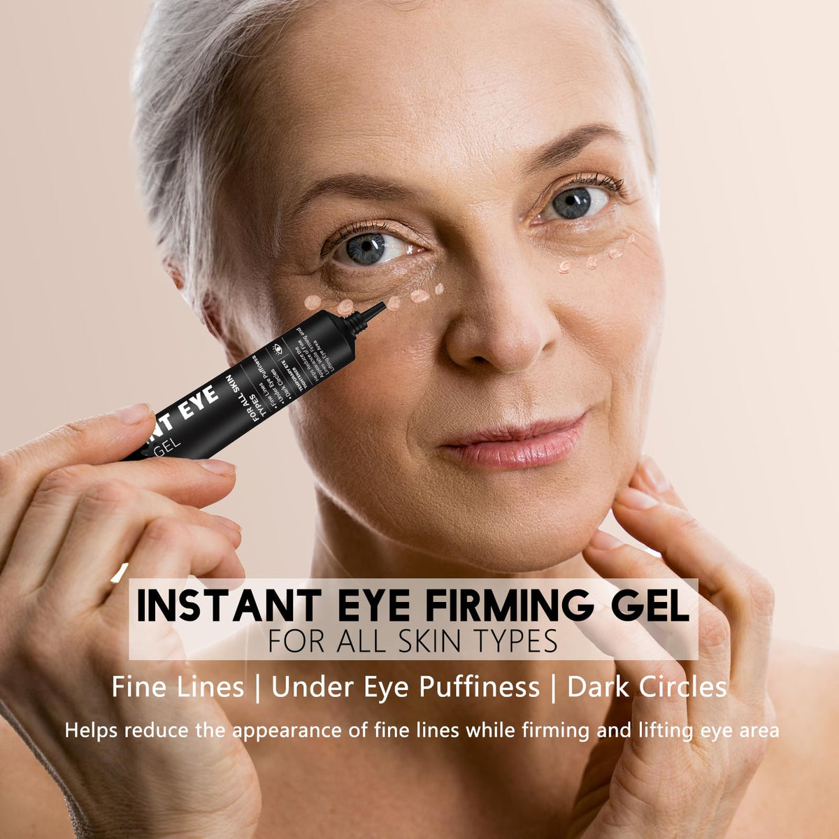 Instant Firming Eye Cream - Eye Bag & Puffiness Remover (1 Fl Oz)
