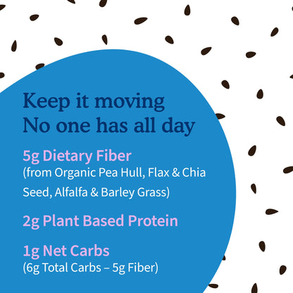Garden of Life Organic DetoxiFiber Unflavored Fiber Powder Detox Blend with Chia, Alfalfa and Barley for Gut Health Support, Gluten Free, Psyllium Free, Vegan, 30 Servings