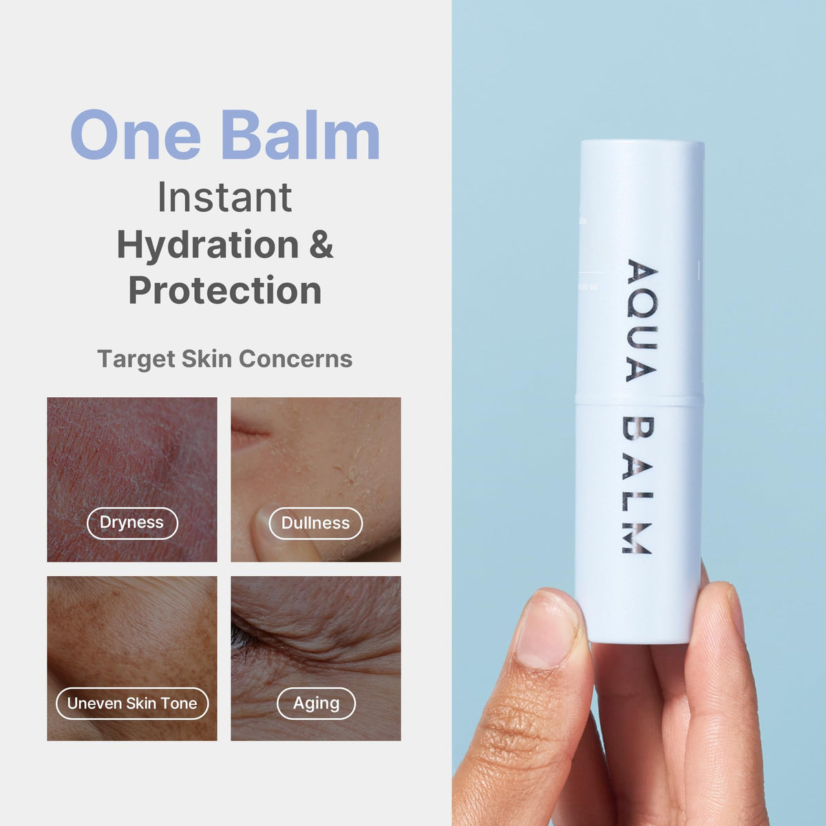 KAHI Aqua Balm Stick Lightweight Korean Beauty Balm