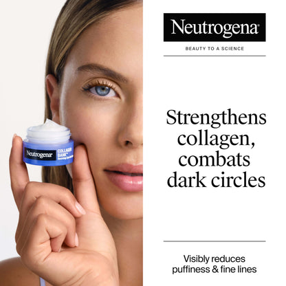 Neutrogena Collagen Bank Reviving Eye Cream (0.5 oz) - Fragrance-Free Under Eye Treatment with Peptides to Preserve Collagen
