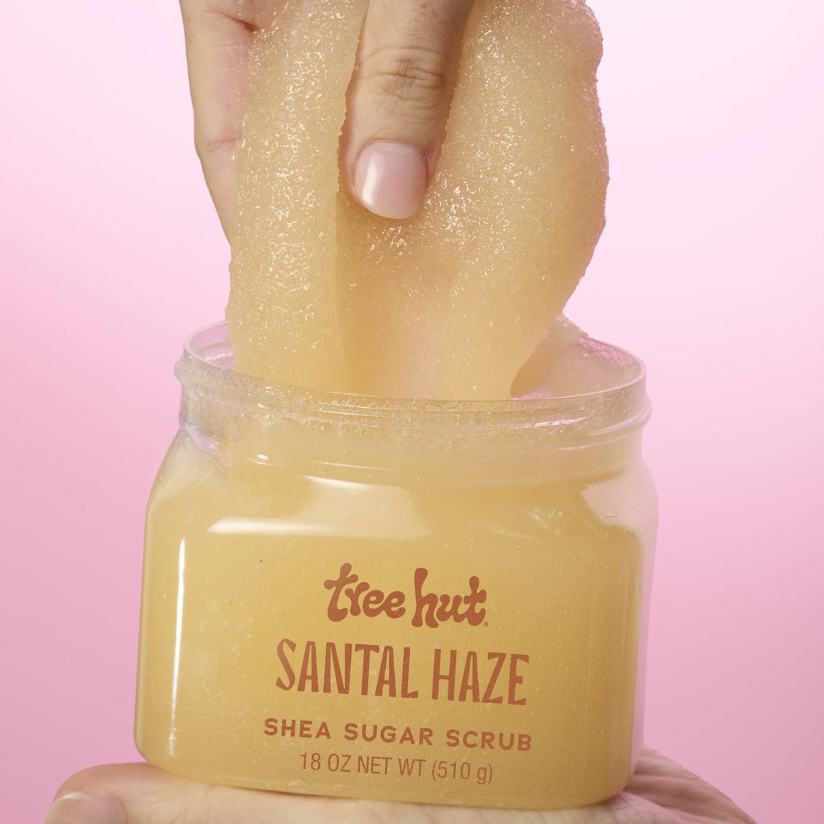 Tree Hut Santal Haze Shea Sugar Body Scrub 18 oz, Exfoliating & Hydrating