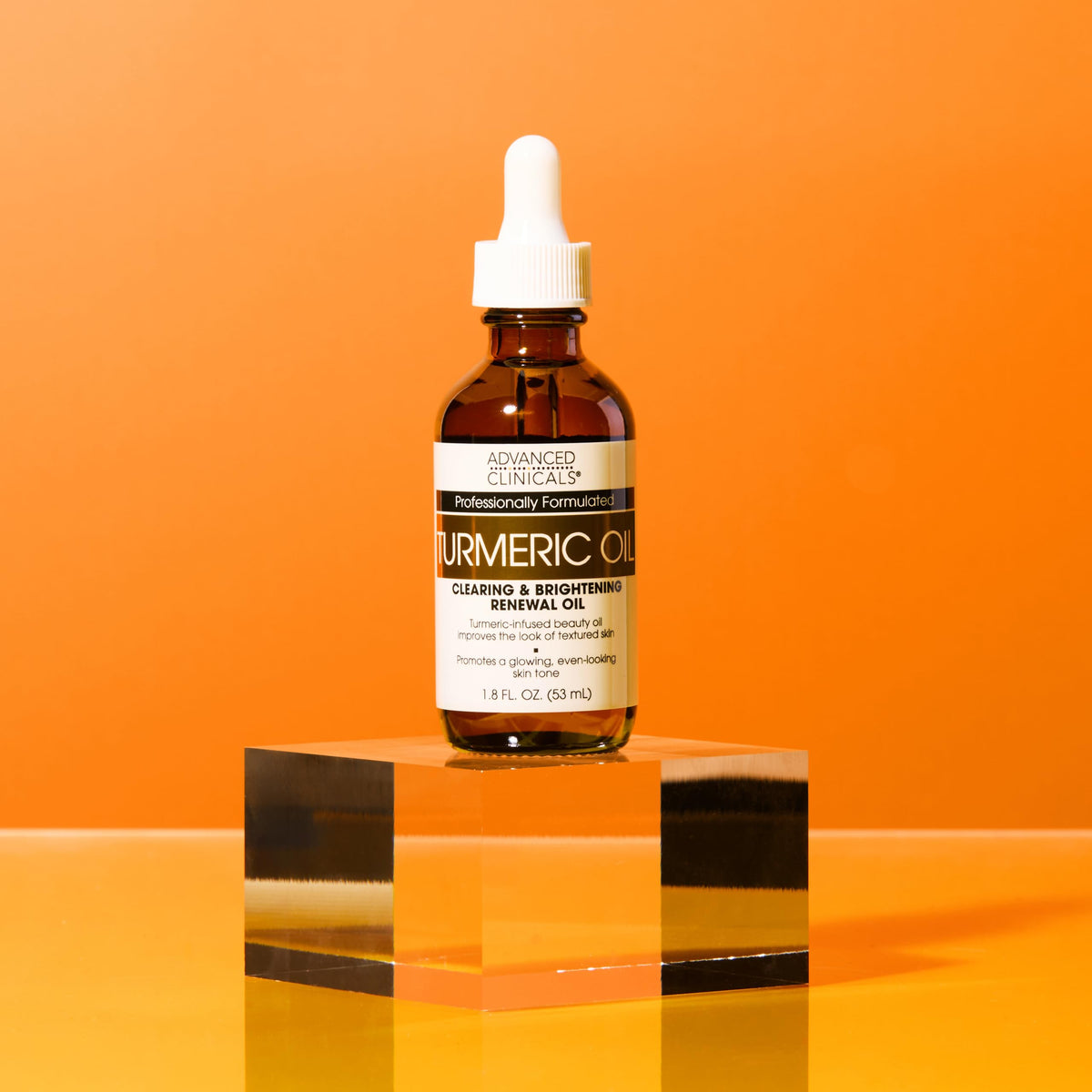 Advanced Clinicals Turmeric Oil Serum - Antioxidant Glow Duo (52ml x 2)