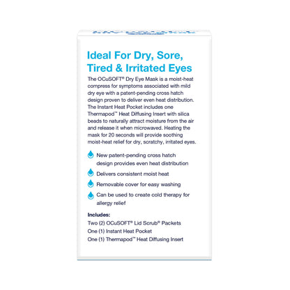 OCuSOFT Dry Eye Mask Premium - Moist Heat Therapy