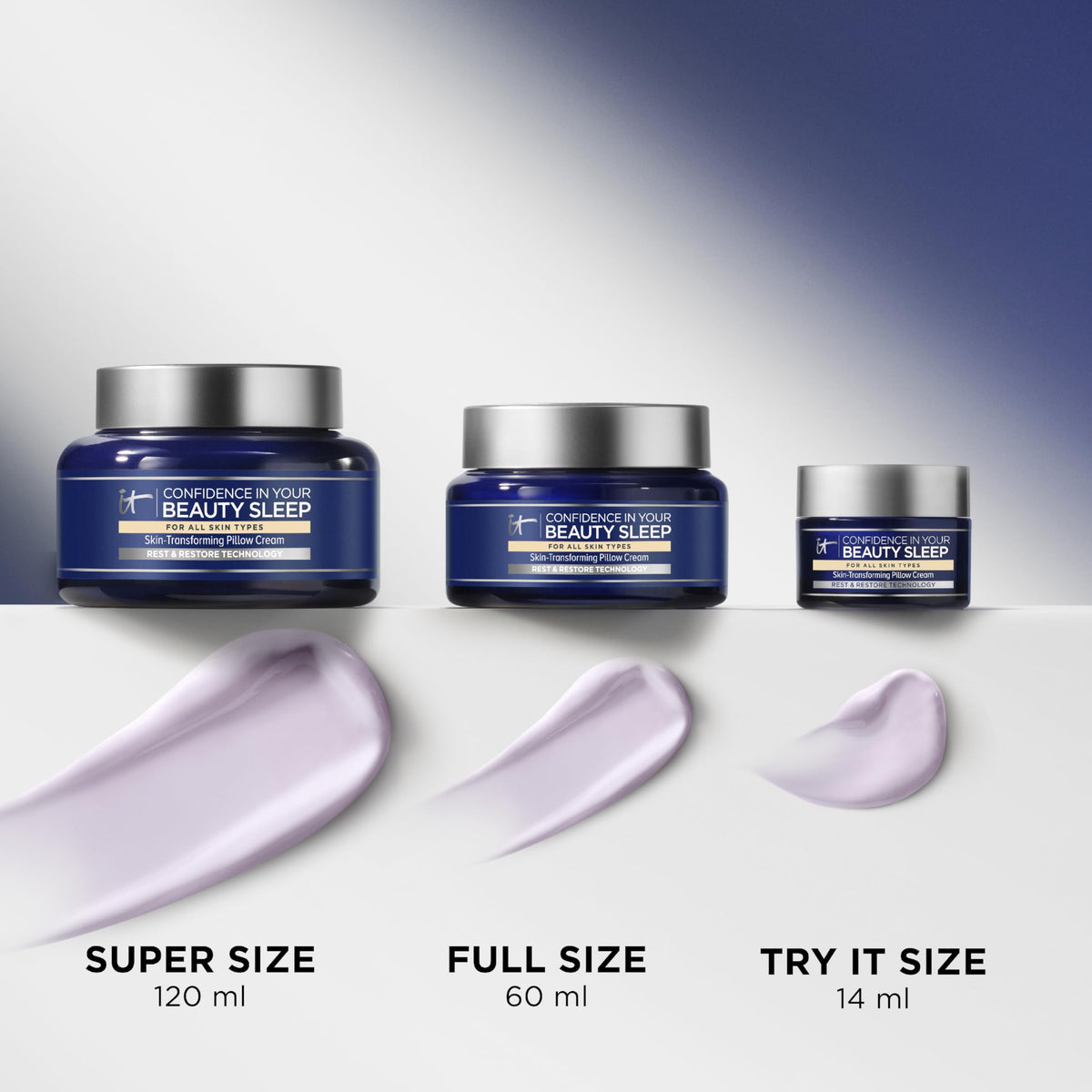 IT Cosmetics Confidence in Your Beauty Sleep Night Cream - Anti-Aging Face Moisturizer, Ceramides & Hyaluronic Acid, Fine Lines, Wrinkles, Dryness, Dullness & Loss of Firmness - 2 fl oz