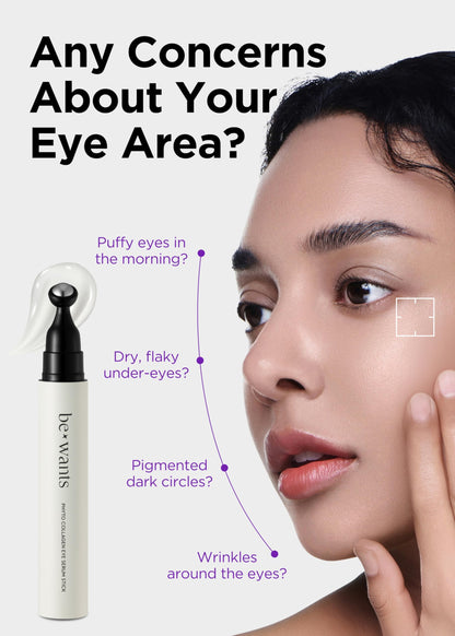 bewants Instant Eye Bag Remover - Phyto Collagen Serum Roller (1 Pack)