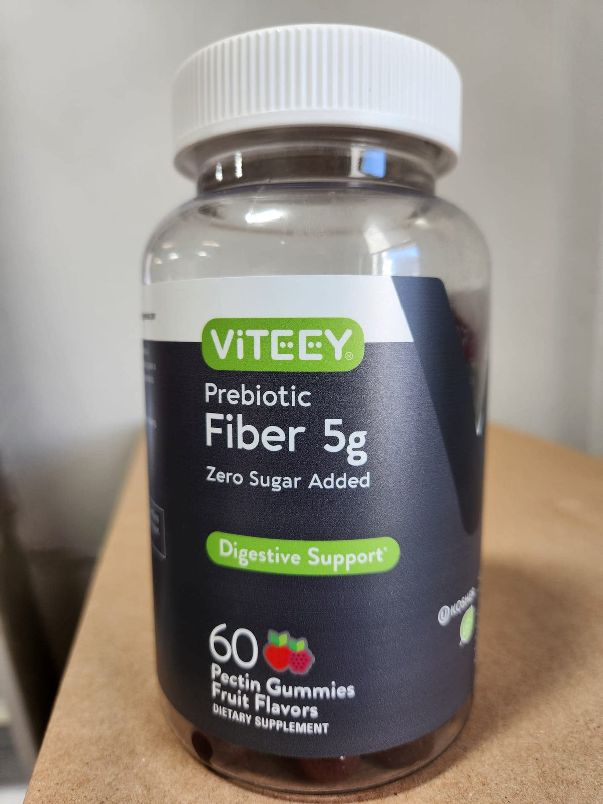 Viteey Prebiotic Fiber Gummies for Adults, 5g