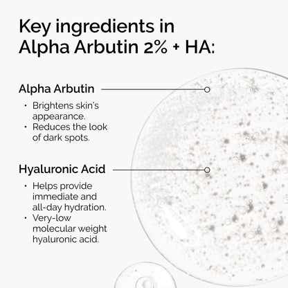 The Ordinary The Bright Set, 3-Step Regimen for Radiant, Even Skin Tone with Glycolic Acid 7% Exfoliating Toner, Alpha Arbutin 2% + HA, and Caffeine Solution 5% + EGCG - Skin Care Set
