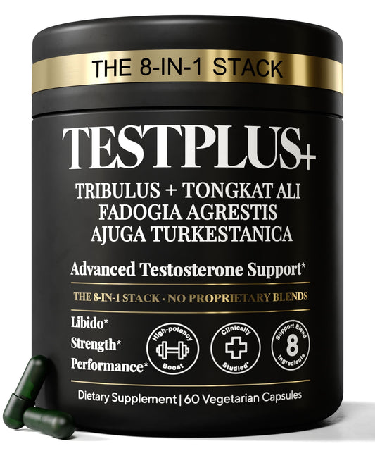 men testosterone booster capsules Tongkat Ali 700mg Fadogia Agrestis Ashwagandha energy strength muscle recovery performance 60 capsules bottle