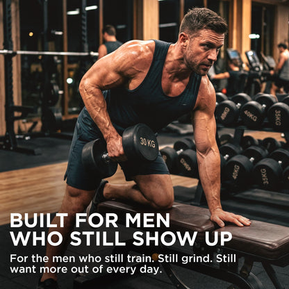 Testosterone Booster for Men - Muscle Growth, Strength, Energy & Endurance Support with Estrogen Control - T-GAINS (120 Capsules)