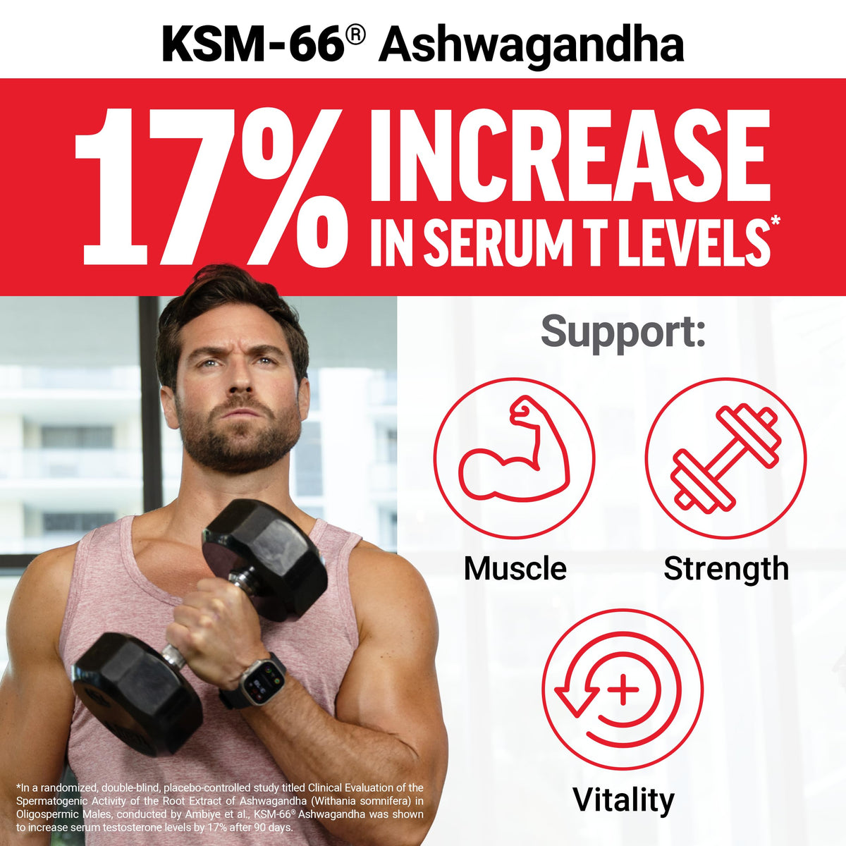 Force Factor Test X180 Supreme - Testosterone Support for Men Strength, Performance & Vitality 45 Tablets