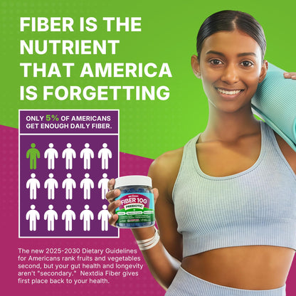 Fiber Gummies for Adults, GLP-1 Friendly 10g Prebiotic Fiber Supplement w/ Digestive Enzymes, Probiotics & 100mg Betaine for Digestive & Gut Health and Regulate Bowel Movement, Vegan, Sugar Free,60ct