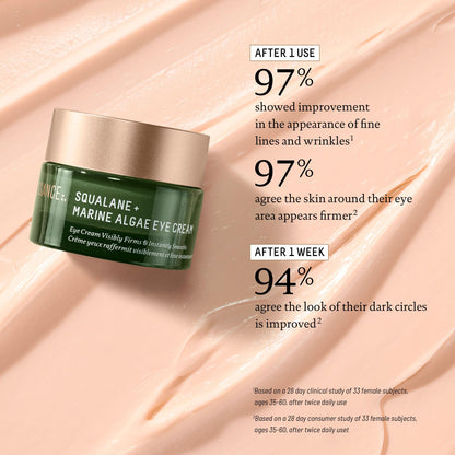 BIOSSANCE Squalane + Marine Algae Eye Cream (0.5 oz)