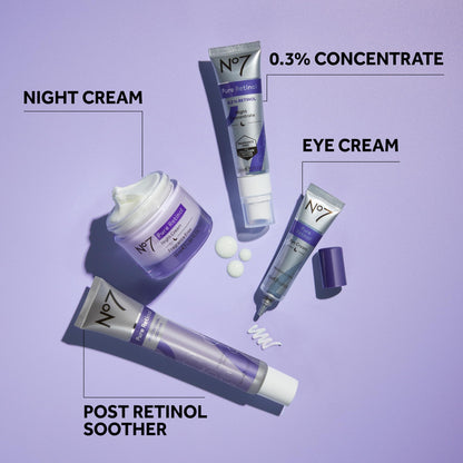No7 Pure Retinol Eye Cream (15ml / 0.5 oz) - Targeted Anti-Wrinkle Treatment with 0.15% Pure Retinol, Collagen & Shea Butter