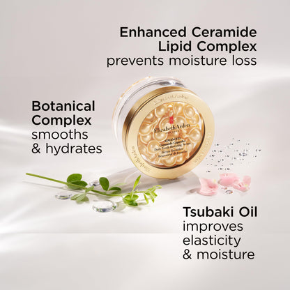 Elizabeth Arden Advanced Ceramide Face Serum Capsules, Anti-Aging Skincare, Fragrance-Free Hydrating Formula for Radiant, Firm Skin, Nourishing and Strengthening, 60 Count