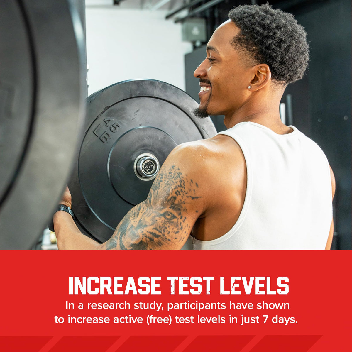 Testosterone Booster for Men - Energy, Stamina & Muscle Growth Support for Gym Performance with Rhodiola & Boron