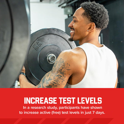 Testosterone Booster for Men - Energy, Stamina & Muscle Growth Support for Gym Performance with Rhodiola & Boron