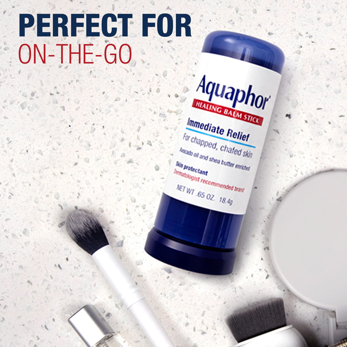 Aquaphor Healing Balm Stick Skin Protectant with Avocado Oil & Shea Butter 0.65 oz