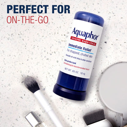 Aquaphor Healing Balm Stick Skin Protectant with Avocado Oil & Shea Butter 0.65 oz