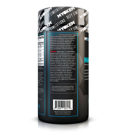 Lean Muscle Growth & Strength Support Supplement - Recovery & Performance Formula - MYOKEM Magnitropin (168 Capsules)