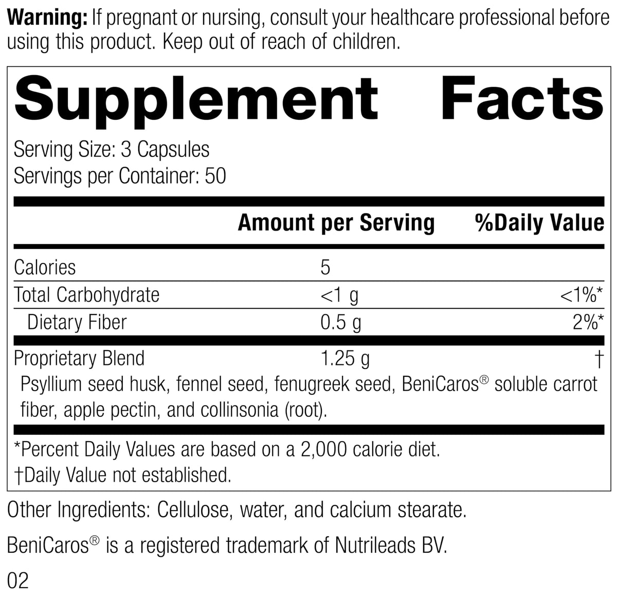 Standard Process Gastro-Fiber - Prebiotic Supplement for Digestive Health - Supports Gut Health with Apple Pectin - Maintains Immune Response - Vegan & Non-Soy - 150 Capsules (50 Servings)