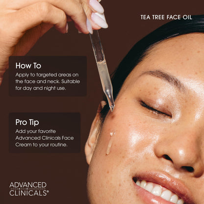 Advanced Clinicals Tea Tree Oil Serum - Pore Refining & Smoothing (52ml)