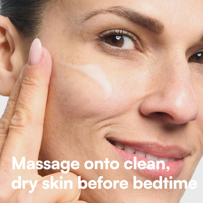 Bliss Renew & Smooth Night Serum - Glycolic Acid + Polyhydroxy Acid Exfoliating Serum - Resurfaces Skin, Smooths Texture & Brightens Tone Overnight - 1 Fl Oz