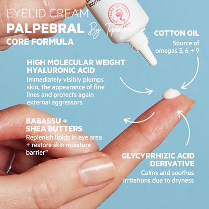SVR Topialyse Palpebral Eye Cream - Soothing Eye Cream for Dry, Itchy & Sensitive Eyelids 15ml
