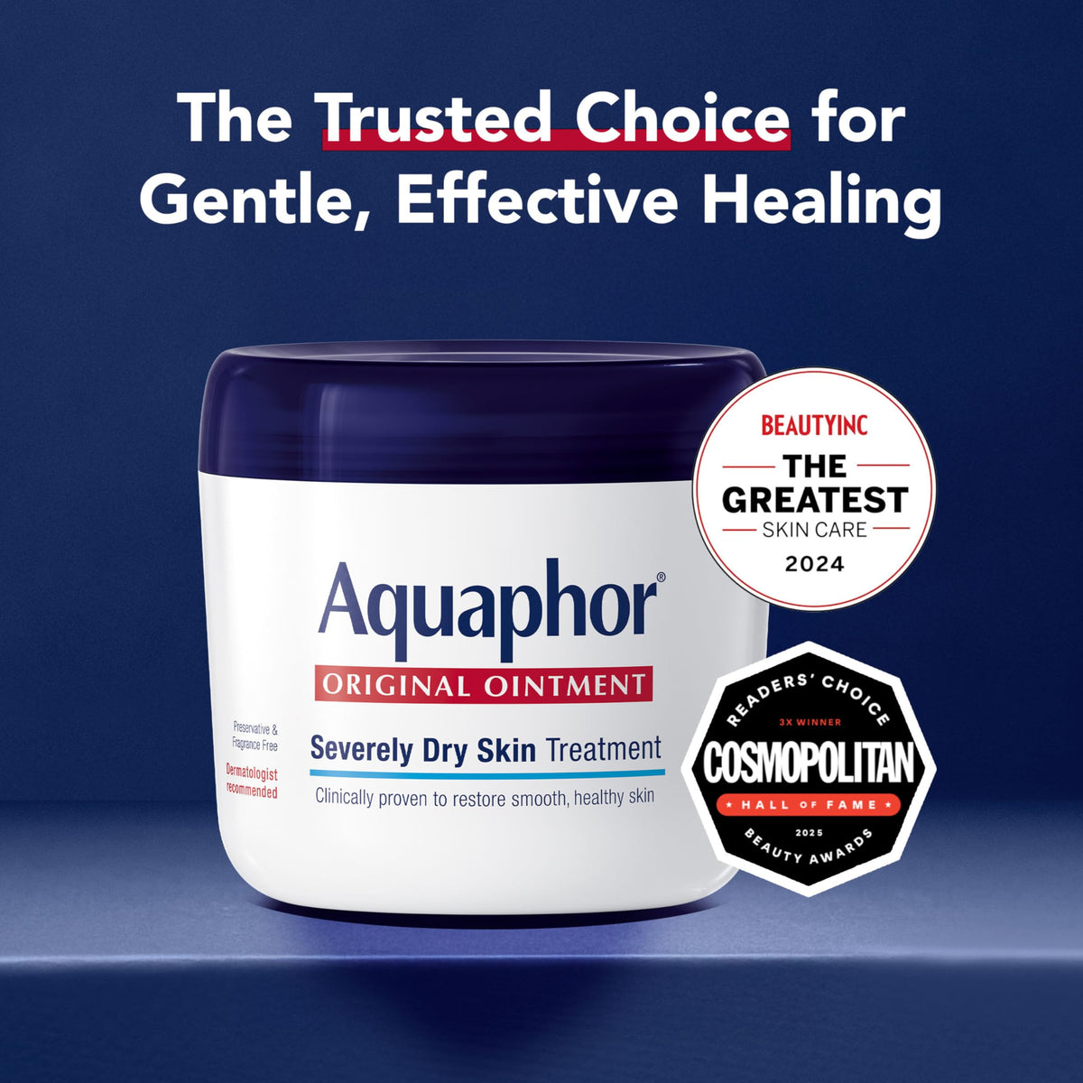 Aquaphor Healing Ointment Advanced Therapy Skin Protectant 14 oz Jar