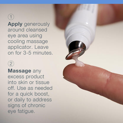 Dermalogica Stress Positive Eye Lift (0.85 fl oz) - Cooling Cream-Mask to Brighten Dark Circles & De-puff Tired Eyes